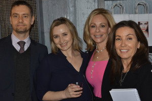 Far left NYC Plastic Surgeon Facial Artistry Dr. Konstantantin Vasyukevich Next to him staff member Kathi Cibishino far right Beautiful Forever Consultant